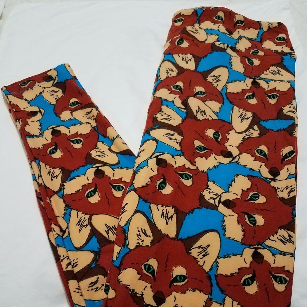 LuLaRoe Tall & Curvy Fox leggings